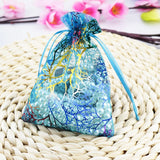 100pcs Coralline Organza Bag 7x9cm Jewelry Pouch Favor Gift Packaging