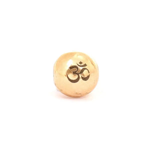 10PCS Stainless Steel Logo Beads for Bracelet Making, 8mm & 10mm