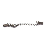 10Pcs Stainless Steel Lobster Clasps Set For 3MM Leather Bracelets