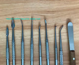 10Pcs Double Head Engraving Knives Wax Carving Jewelry Tools