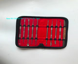 10Pcs Double Head Engraving Knives Wax Carving Jewelry Tools
