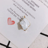 10pcs Colorful Pearl Jewelry DIY Charms Irregular Shaped Pendants