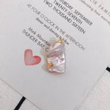 10pcs Colorful Pearl Jewelry DIY Charms Irregular Shaped Pendants