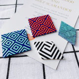 10pcs Resin Charms Geometric Square Acrylic Necklace Pendants