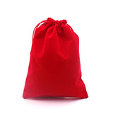 10pcs Pink Velvet Bag 15x20cm Jewelry Wedding Gift Drawstring Pouch