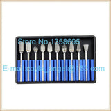 10pcs Carbide Rotary File Set, Wood Carving Cutter Tools Set