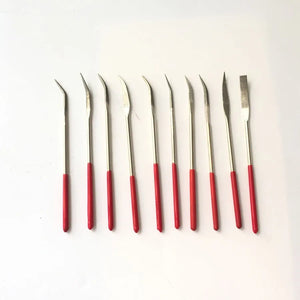 140X3mm Needle Files Jeweler Diamond Carving Craft Tool Metal Glass Stone