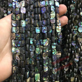 15" Abalone Shell Beads for Jewelry Making DIY