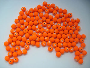 1600pcs 8mm Acrylic Rubber Beads for Jewelry Making