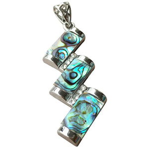 18x52mm Zealand Abalone Shell Pendant