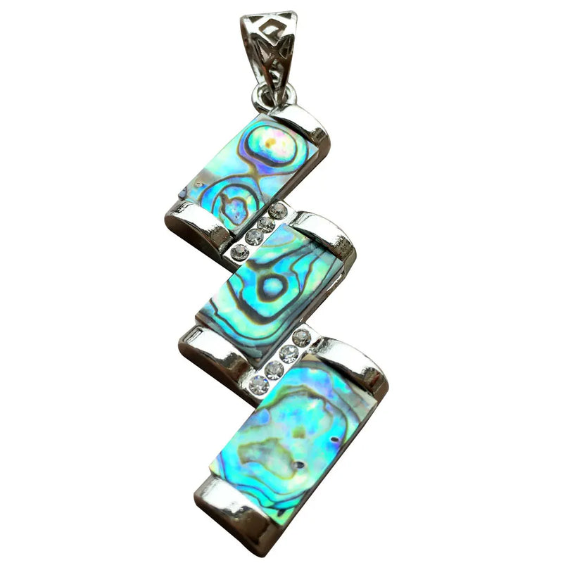 18x52mm Zealand Abalone Shell Pendant