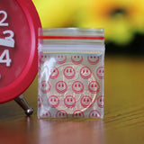 100pcs Self Sealing Ziplock Bags for Jewelry Bead Packaging 2.5x2.8cm