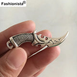 20 pcs Antique Silver Dagger Charms Stiletto 14*47mm Metal Alloy Pendant