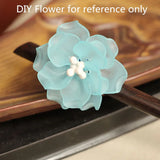 200 pcs 3D Petal Acrylic Crafts, DIY Flowers/Jewelry Supplies