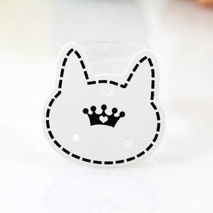 200pcs Cat Earring Cards Jewelry Cards 3.7x3.7cm