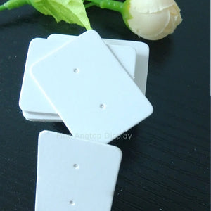 200pcs Earring Cards Jewelry Packing Cards 3.5x2.5cm