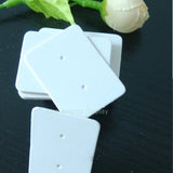 200pcs Earring Cards Jewelry Packing Cards 3.5x2.5cm