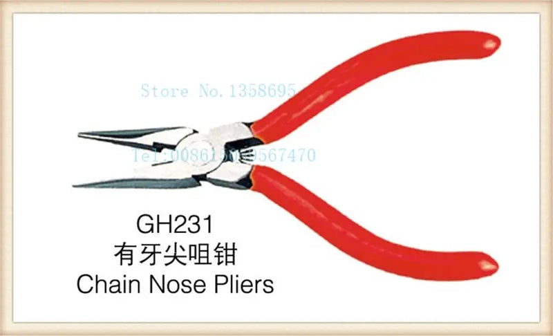 2pc/lot GH231 chain nose pliers - jewelry DIY making tools