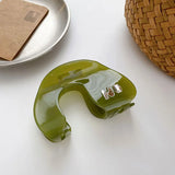 8.5CM Acetate U-type Hair Clip for Women Girls
