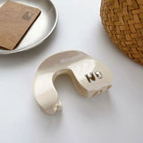8.5CM Acetate U-type Hair Clip for Women Girls