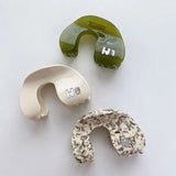 8.5CM Acetate U-type Hair Clip for Women Girls