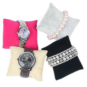 20Pcs Velvet Bracelet Display Pillow Watch Organizer Stand