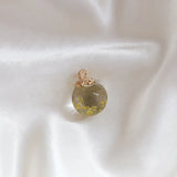 20pcs 16*21mm Round Glass Crystal Ball Beading Charms DIY Jewelry Findings