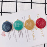 20pcs Glitter Drop Oil Alloy Charms Earring Pendants Enamel Metal Charm