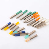 20pcs Wooden Style Resin Rectangle Charms Earring Pendant DIY 30mm 40mm