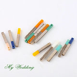 20pcs Wooden Style Resin Rectangle Charms Earring Pendant DIY 30mm 40mm