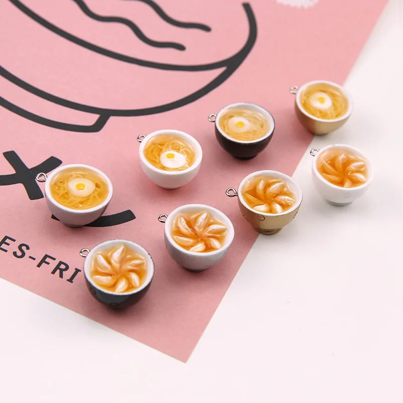 20pcs/Lot 23*26MM 3D Resin Coffee Cup Pendant Charms DIY Jewelry Accessories