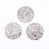 22MM Silver Family Tree Floating Locket Plate for 30mm Glass Locket