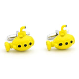 Vintage Bus Cufflinks Novelty Traffic Car Brass Material