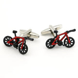 Vintage Bus Cufflinks Novelty Traffic Car Brass Material