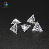5A Triangle Shape Cubic Zirconia Stone Loose CZ Gems