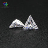5A Triangle Shape Cubic Zirconia Stone Loose CZ Gems