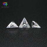 5A Triangle Shape Cubic Zirconia Stone Loose CZ Gems