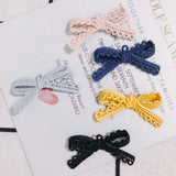 30pcs Lace Ribbon Knot Bow Charms Girls Necklace Pendant Earring