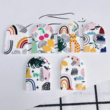 30pcs Flower Art Painting Embossed Resin Charms Necklace Earring Pendants