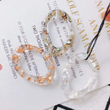30pcs Glitter Resin Circle Charms - Necklace Earring Pendant