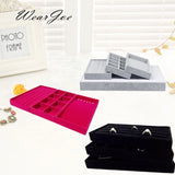 3pcs Jewelry Trinkets Display Storage Travel Case Organizer Set