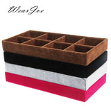 3pcs Jewelry Trinkets Display Storage Travel Case Organizer Set