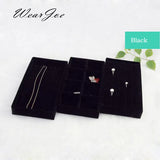 3pcs Jewelry Trinkets Display Storage Travel Case Organizer Set