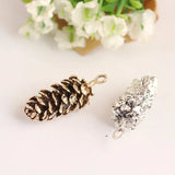40 Vintage Pine Cone Charms for Necklace Bracelet Keyring Craft