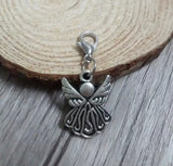 50 Pcs Tibetan Silver Angel Charm Pendants DIY Jewelry Accessories