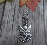 50 Pcs Tibetan Silver Angel Charm Pendants DIY Jewelry Accessories