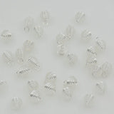500Pcs Spiral Bead Cages Pendants 8mm Jewelry DIY Findings