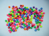 500pcs Round Candy Acrylic Beads 12mm for Jewelry Making
