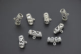 50Pcs Alloy Bail Beads Pendants DIY Jewelry Finding 25x10x9mm