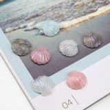 50pcs 20*20MM Resin Shell Patch Sticker DIY Charm